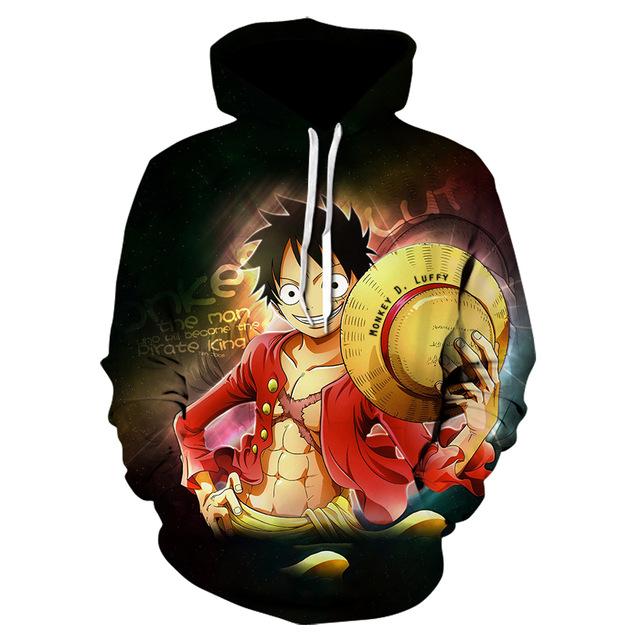 One Piece casual hoodies. - Adilsons