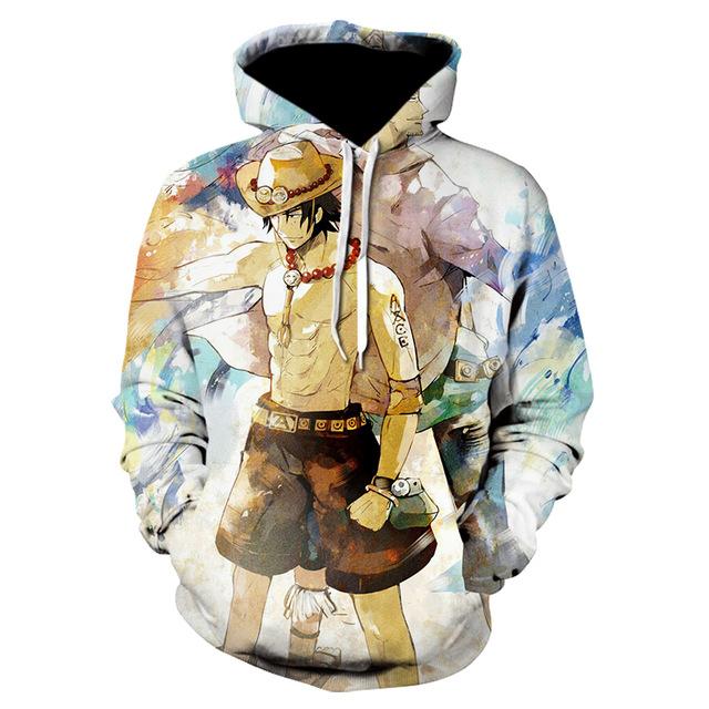 One Piece casual hoodies. - Adilsons