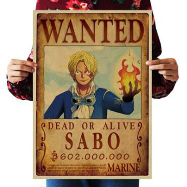 One Piece home decor wall posters 51.5x36cm. - Adilsons