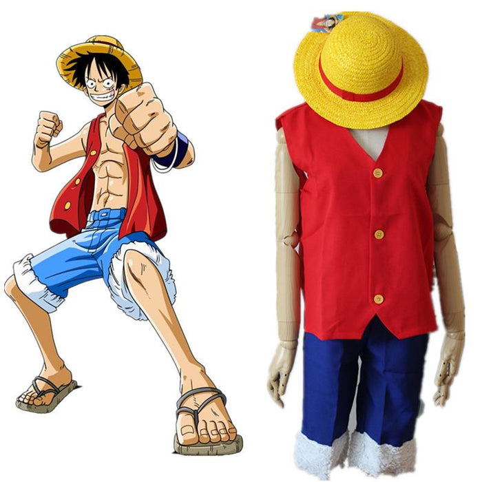One Piece Monkey D Luffy Cosplay - Adilsons
