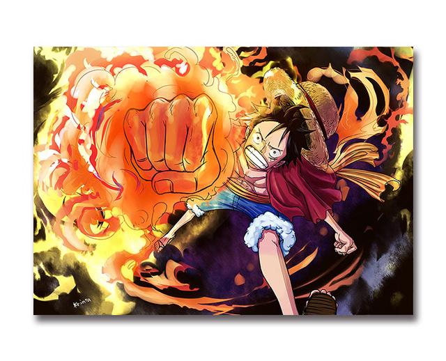 One Piece wall art painting. - Adilsons
