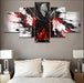 One Punch Man modern home decor pictures 5 panel. - Adilsons