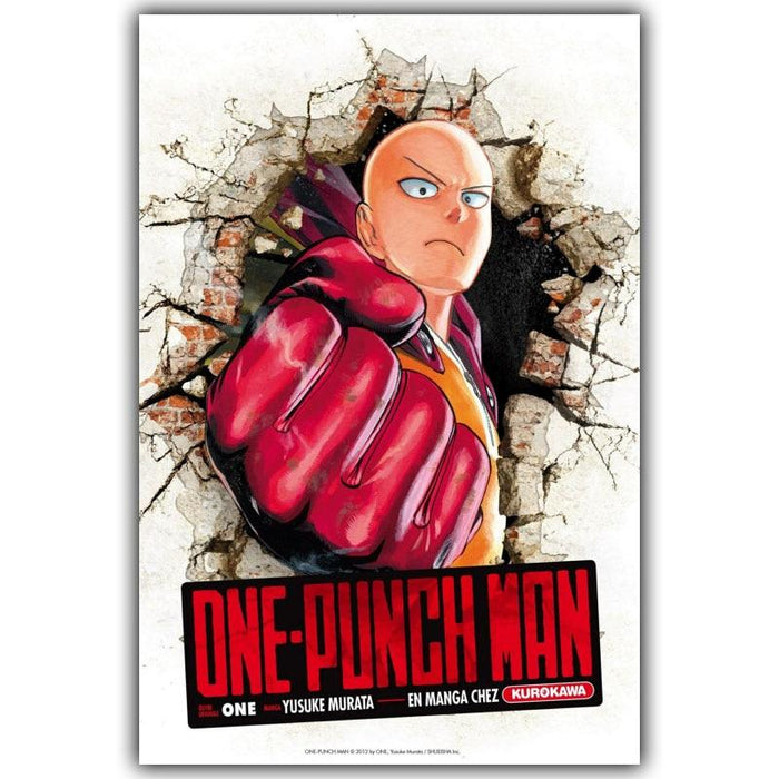 One Punch Man silk poster. - Adilsons