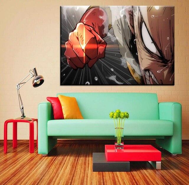 One Punch Man wall art canvas pictures. - Adilsons