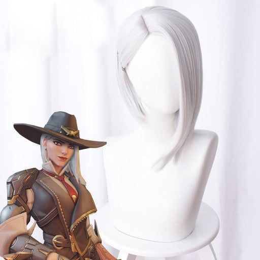 Overwatch Ashe cosplay short wig 30cm. - Adilsons
