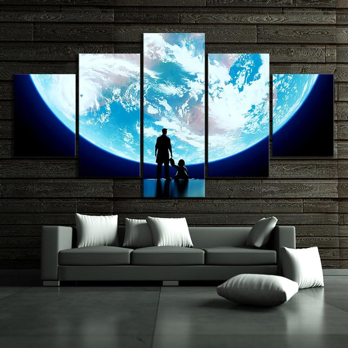 Overwatch home decoration poster 5 Panel. - Adilsons