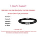 Personalized stainless steel charm bracelets. - Adilsons