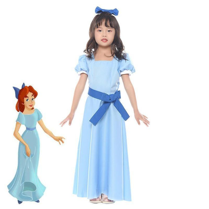 Peter Pan blue dress Wendy costume. Adilsons Peter Pan blue dress Wendy costume. Adilsons