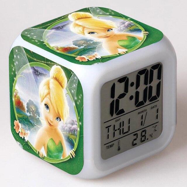 Peter Pan colorful touch light alarm clock. - Adilsons
