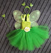 Peter Pan stylish green dress Tinkerbell. - Adilsons