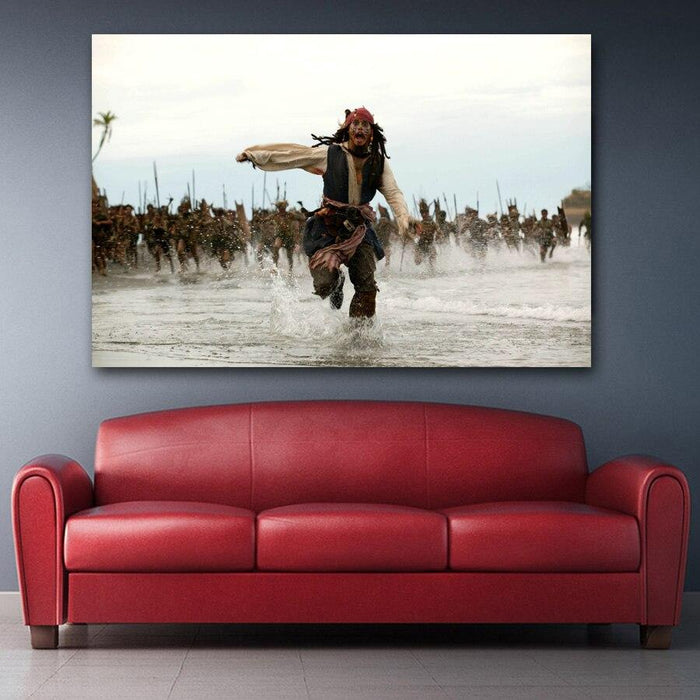Pirates of the Caribbean Johnny Depp wall art picture. - Adilsons