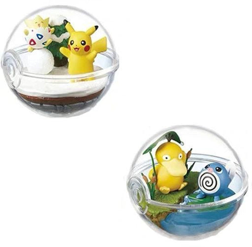 Pokemon transparent ball action figure toys. - Adilsons