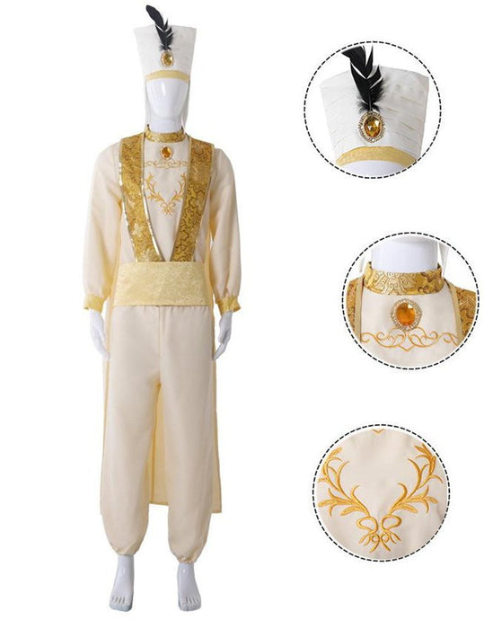 Prince Aladdin costume adult. - Adilsons