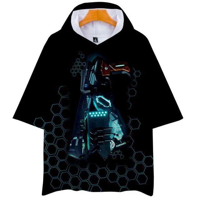 Psycho Pass 3D printing fashion T-shirt. - Adilsons