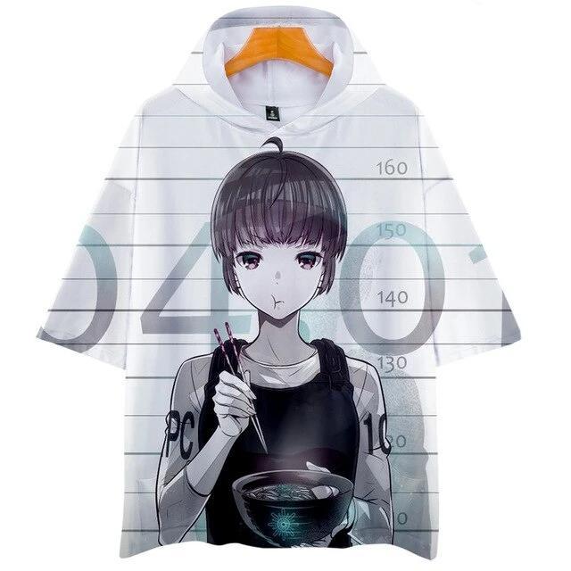 Psycho Pass 3D printing fashion T-shirt. - Adilsons