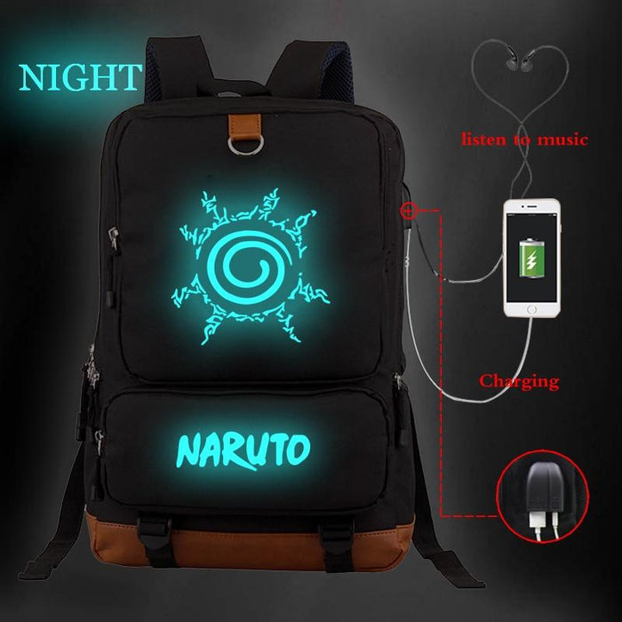 Roomy backpack Naruto. - Adilsons