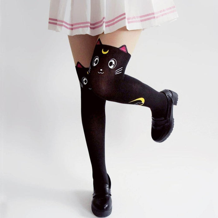 Sailor Moon cat pantyhose. - Adilsons