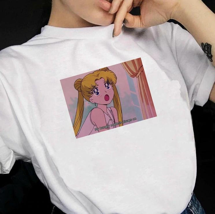 Sailor Moon fashion T-Shirt. - Adilsons