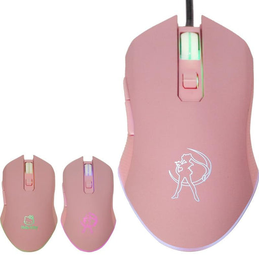 Sailor Moon high quality pink USB mouse. - Adilsons