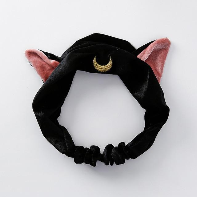 Sailor Moon Luna cat ears hair accessory. - Adilsons
