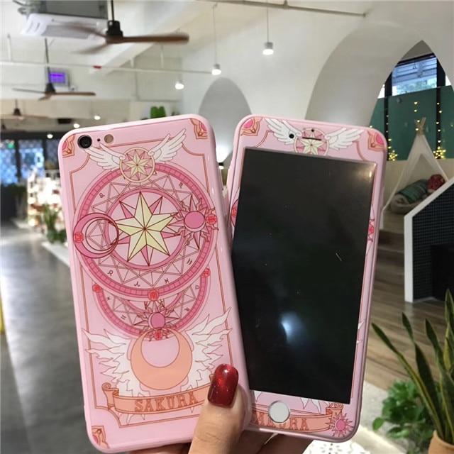 Sailor Moon Phone Case+Tempered Glass Screen Protector For iPhone. - Adilsons