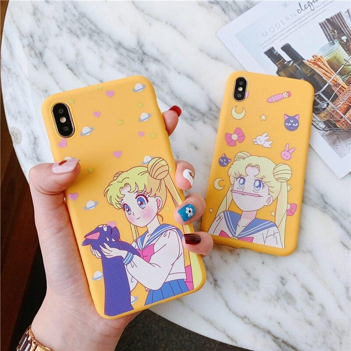 Sailor Moon silicone capa case for iphone. - Adilsons