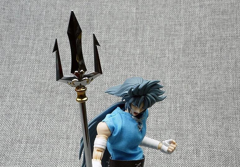 Saint Seiya metal spear for Poseidon model figure. - Adilsons
