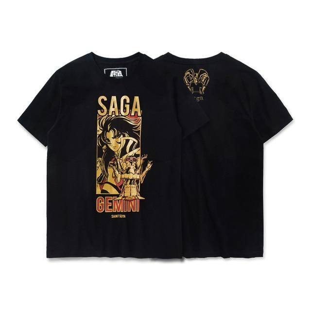 Saint Seiya streetwear unisex fashion T-shirt. - Adilsons