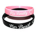 Silicone paired bracelets included 2 pcs. - Adilsons