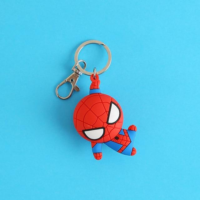 Spiderman 3D double side silicone keychain. - Adilsons