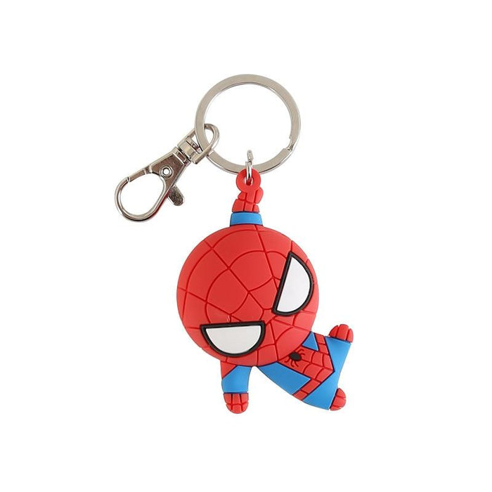 Spiderman 3D double side silicone keychain. - Adilsons