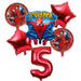 Spiderman inflatable helium balloons 6pcs/lot. - Adilsons