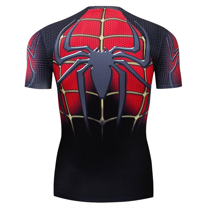 Spiderman kids 3D short sleeve T-Shirt. - Adilsons