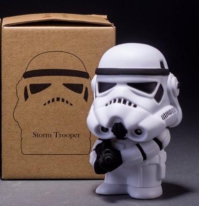Star Wars Master Yoda figurine - Stormtrooper and Darth Vader chibi - Adilsons