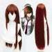 Steins Gate Makise Kurisu Christina 1M long synthetic wig. - Adilsons