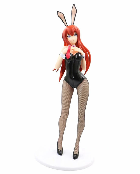 Steins Gate sexy Makise Kurisu black bunny PVC action figure. - Adilsons