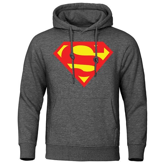 Superman autumn-winter hoodies. - Adilsons