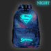 Superman luminous backpack. - Adilsons