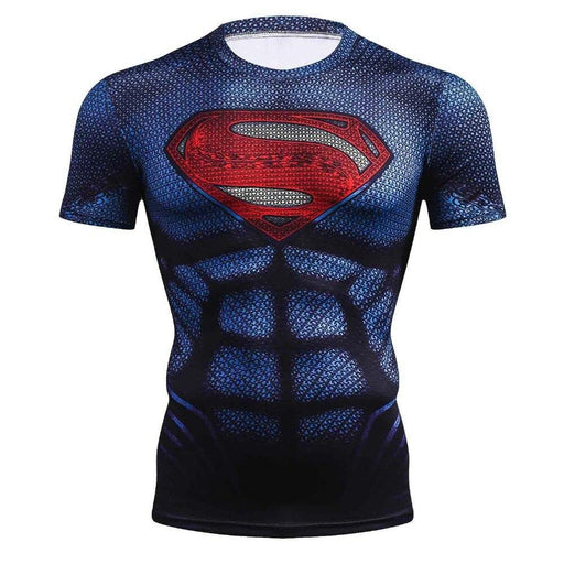 Superman short sleeve casual T-shirt. - Adilsons