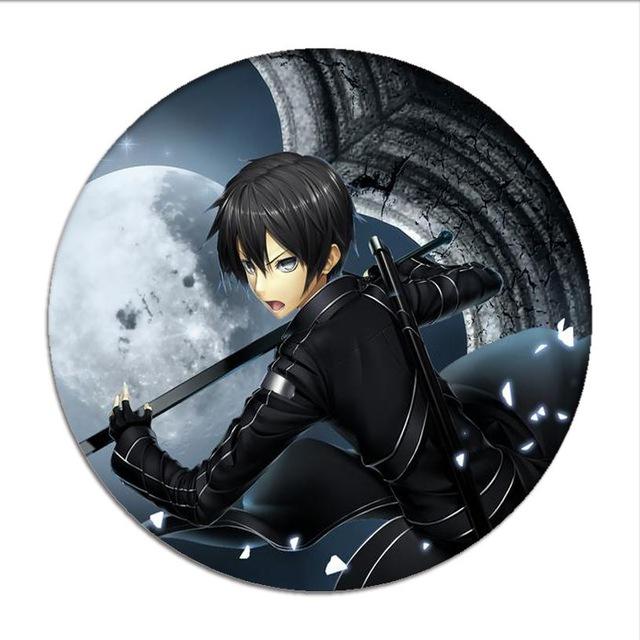 Sword Art Online Kirigaya Kazuto badge for backpack 1pcs. - Adilsons