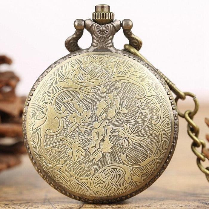 Sword Art Online quartz vintage pocket watch. - Adilsons