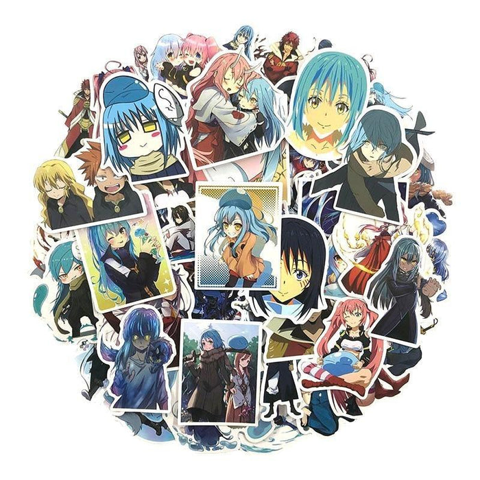 That Time I Got Reincarnated As A Slime stickers 50 Pcs/set. - Adilsons