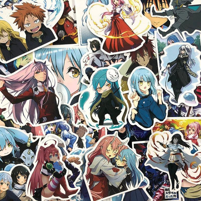 That Time I Got Reincarnated As A Slime stickers 50 Pcs/set. - Adilsons