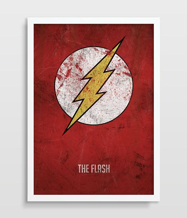 The Flash poster wall art. - Adilsons