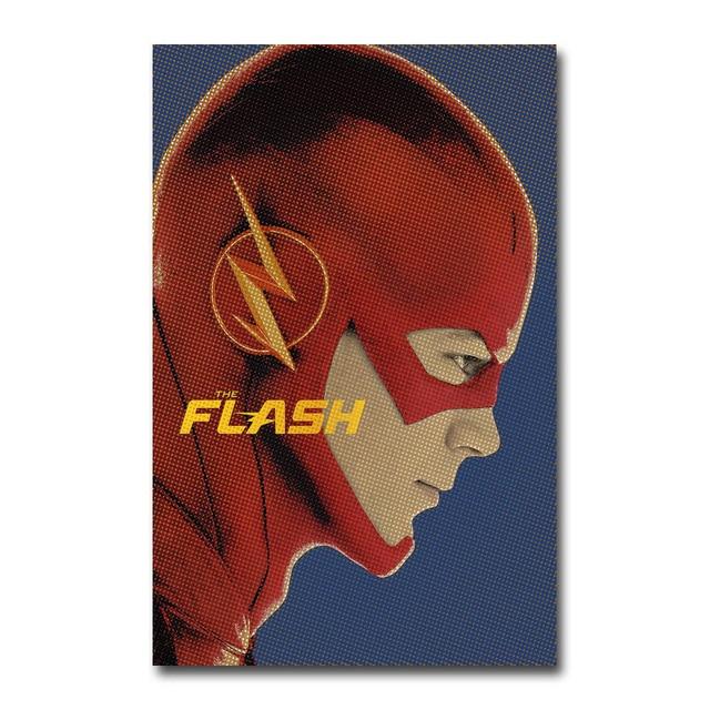 The Flash silk poster room decor. - Adilsons