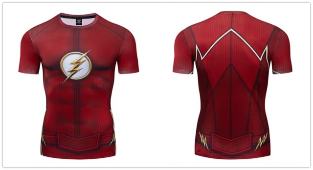 The Flash stylish costume. - Adilsons
