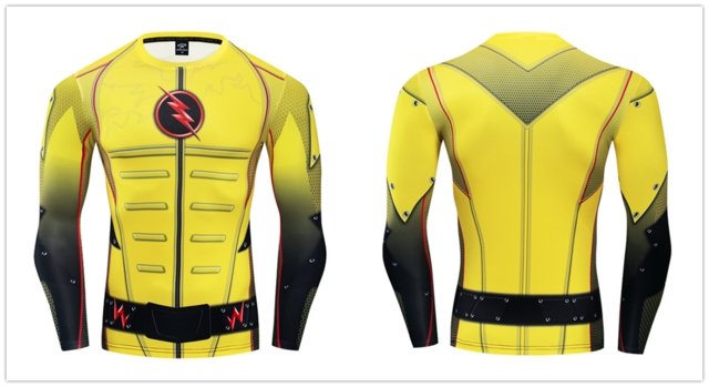 The Flash stylish costume. - Adilsons