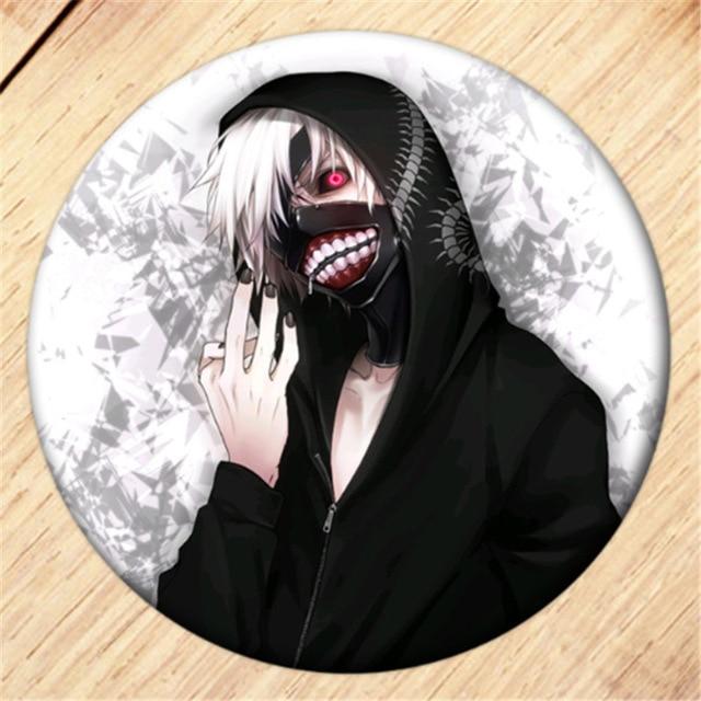 Tokyo Ghoul brooches. - Adilsons