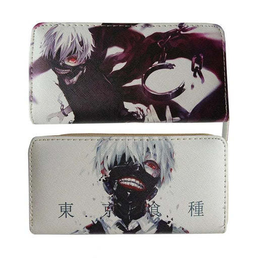 Tokyo Ghoul Ken Kaneki unisex wallet with zipper. - Adilsons