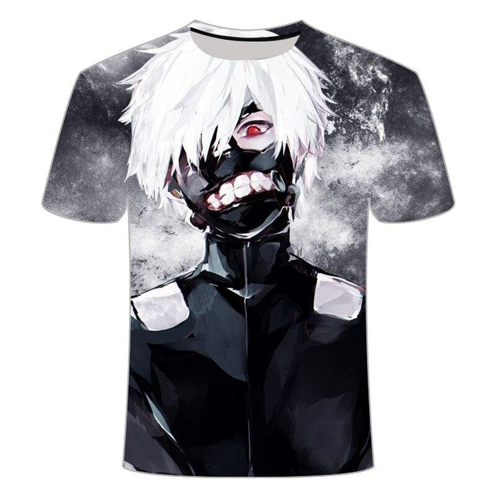 Tokyo Ghouls 3d printing T-shirt. - Adilsons